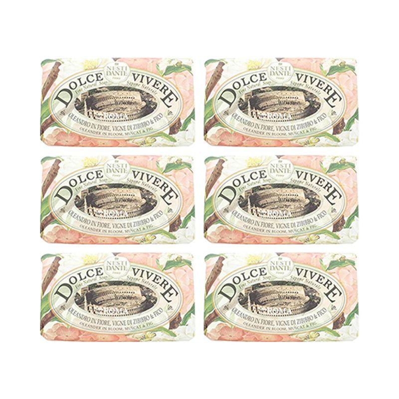 Nestidante Dolce Vivere 1 Roman Soap 250g x 6 Pack [Box Product]
