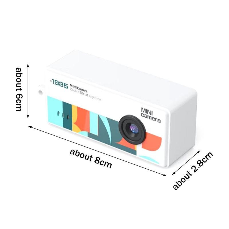 Mini CCD Retro Thumb Camera HD 1080P Portable Camera for Student Photography and Video Creation