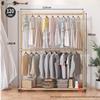 Miflame Double Layer Clothes Rack