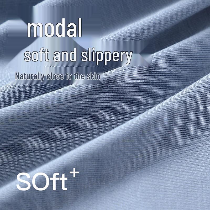 Fenteng Men's 7A Antibacterial Modal Boxer Briefs 4-Pack