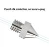 3D-Druckerdüse Spitze 0,4 mm Gehärtet Hochgenaue Legierung Hot-End Ersatzteile für Raise3D N Pro2 Pro3 E2 Serie