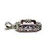 goodvibrations Rasta Ethiopian Lion Pendant Top in 925 Sterling Silver