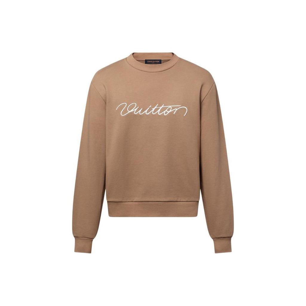 LOUIS VUITTON SS25 Sweatshirt Men's Umber 1AHEFS