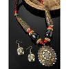 Fashion Latest Stylish Traditional Tibetan Pendant Necklace Jewellery Set for Women