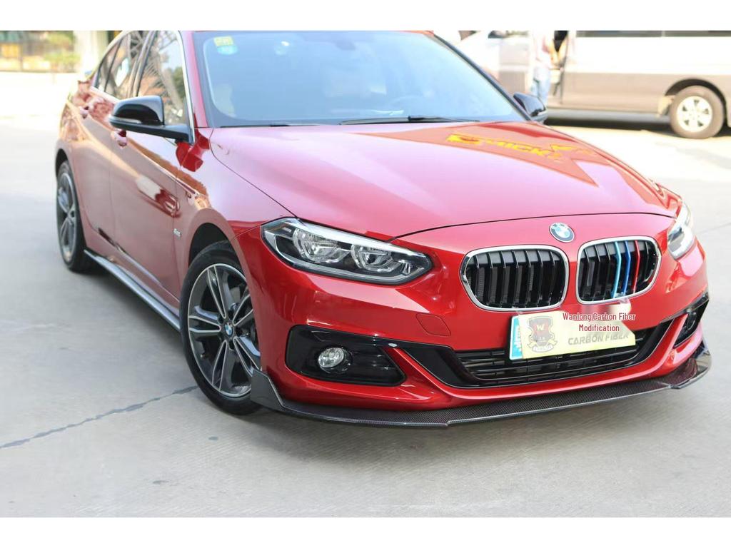 Carbon Fiber Body Kit with Front Bumper, Side Skirts, Rear Bumper, Hood, and Spoiler for 2017 BMW 1 Series F52