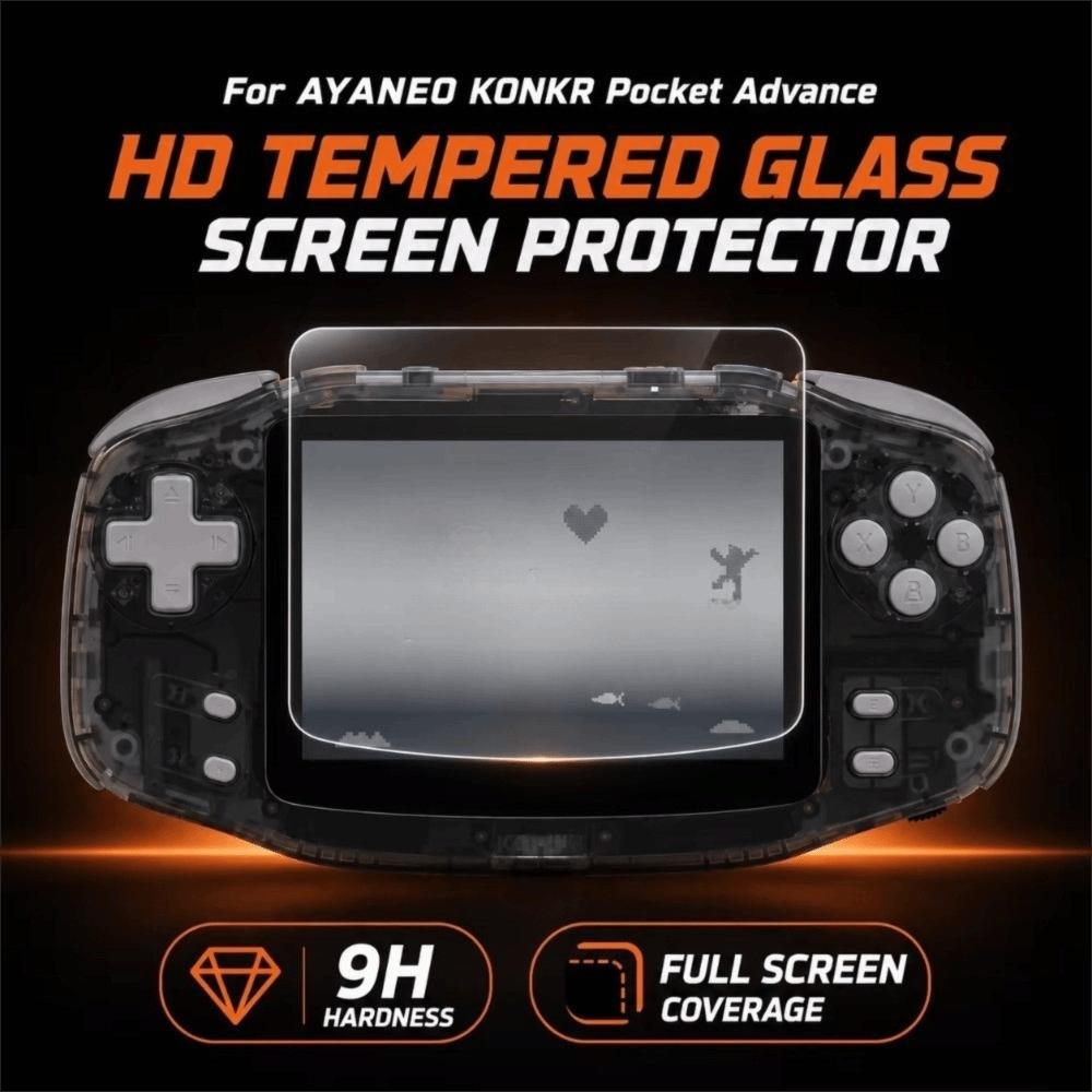 HD Clear Game Console Screen Protector Gaming Device Screen Cover  Portable Gaming