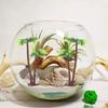 12 Pcs Potted Plant Seaside Fake Plants Artificial Indoor Coconut Tree Decoration