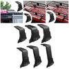 Accesoriu Suport Universal pentru Portbagaj de Roof Rack pe Jgheab de Pluie Construcție Metalică Reglabilă Suport pentru Bara de Roof Rack Auto pentru Călătorii Offroad