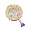 Travel Makeup Mirror Round Creative Cosmetic Mirror for Purse Pocket Handbag