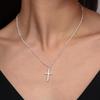 Necklace for Surgical Stainless Perfect as a Comes with Gift Box [Tasiso] Women, Hypoallergenic, Steel, Cross, Crucifix, Pendant, Gold, Silver, Thin,