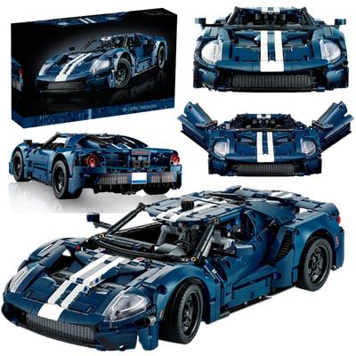 Technické 1486ks Classic GT Racing Car 1:12 kompatibilních stavebních bloků Expert Speed Sport Model auta Cihly Hračky Dárky