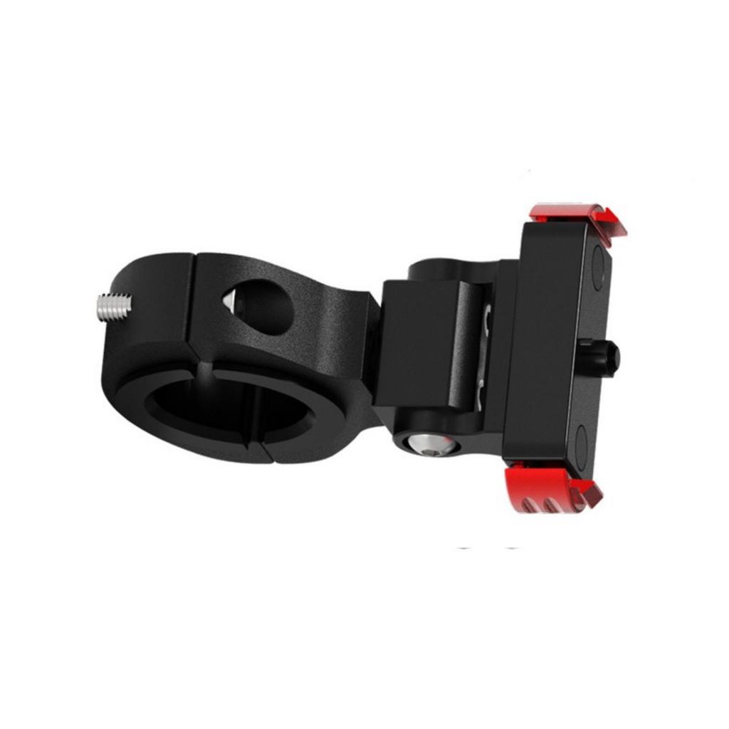 Aluminum Alloy Action Camera Bike Mount Featuring Magnetic Quick Release And Damping Rotations Adjustment For Multiple T