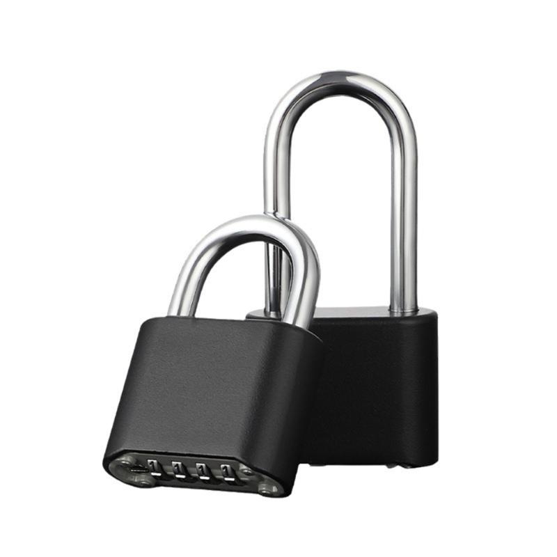 Sturdy Zinc Alloy Dials Combination Lock Easy Installion Resets Multifunctionality for Secure Indoor and Outdoor Use