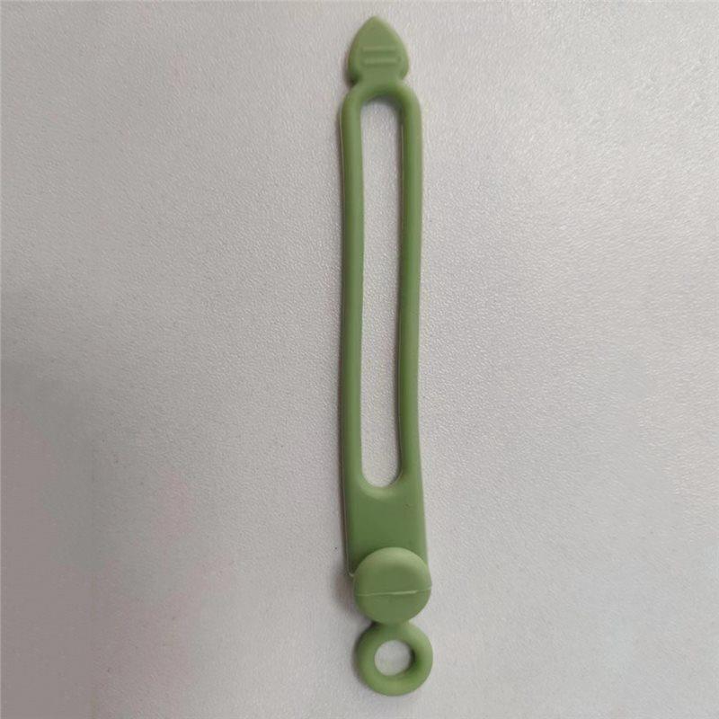 A96I-Cable Ties Silicone 40Pcs Reusable Cord Organizer Elastic For Electronics, Wires Straps For Fastening