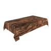 One Genuine Wood-grain Farmhouse Tablecloth for Seasonal Decoration of the Dining Table, Suitable for Indoor Use.zyc
