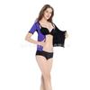 Women Zipper Short Sleeve Corset Tummy Control Breast Support Body Shaper Yoga Shapewear