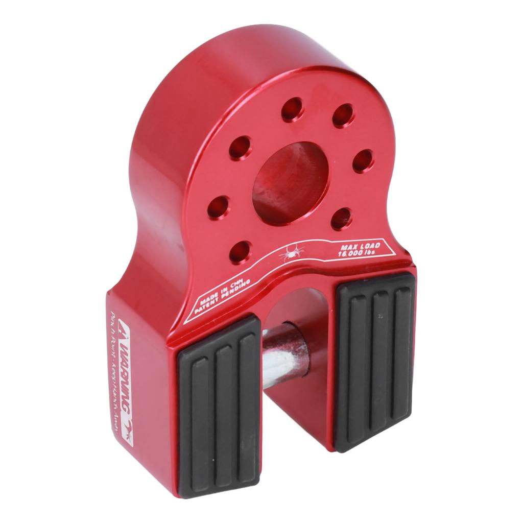 Plochý držák třmenu navijáku 16000 lb zatížení s gumovým bočním chráničem hliníková slitina univerzální pro UTV