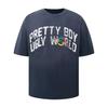 Pretty Boy Ugly World Mens Graphic Print T-Shirt