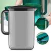 2200ml Water Jug Transparent Heat-Resistant Cold Water Kettle And Cups Water Pot With Handle Large Capacity Office Household Jug