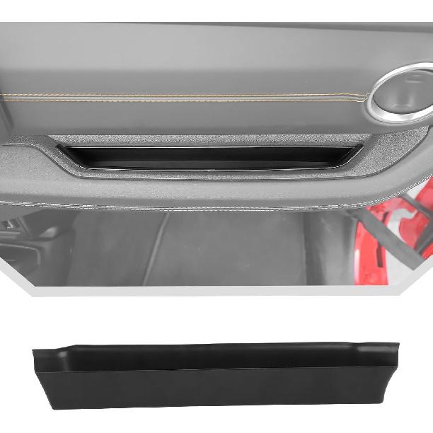 JeCar Grab Bar Tray for 2024+ Jeep Wrangler JL Gladiator JT Passenger Grab Handle Storage Organizer Interior Accessories