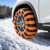 Widen Thick Plastic Car Tire Snow Chains 4/20Pcs Anti-Slip Winter Emergency Tool for Off-Road Snow Driving