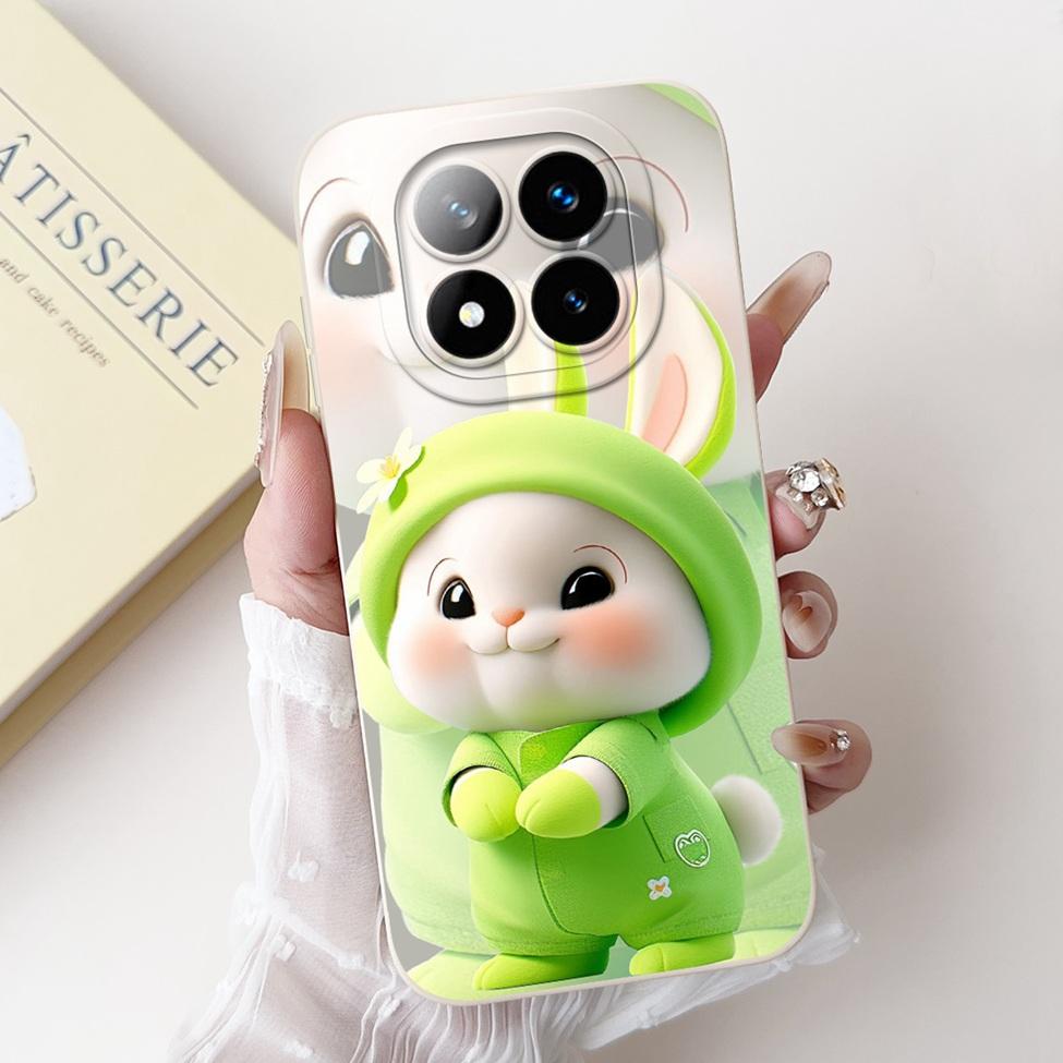 For Redmi Note 14 Pro+ 5G Cover For Redmi Note 14 Pro Plus 5G Case Silicone Cute Cartoon Luxury Fashion Shockproof Bumper Funda