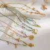 Fish/Shell/ Starfish Pendant Necklace Bohemia Clavicle Chain Ethnic Style Choker Necklace  Holiday