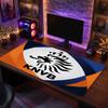 Niederlande Fußballwappen Mauspads, Erweitertes rutschfestes Gummi-Schreibtischunterlage für Gaming, Büro, Laptop, Fan-Geschenk