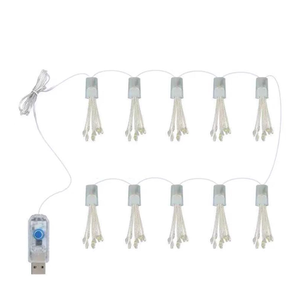LED Fairy Lights, Flexible Copper Wire String Lights, USB Powered Lights, Remote Control, 8 Modes, 6 Levels Brightness,