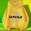 KPOP Devil Hunter Huntrix Pattern Printed Children's Fashion Casual Spring and Autumn Girls Sports Hoodie