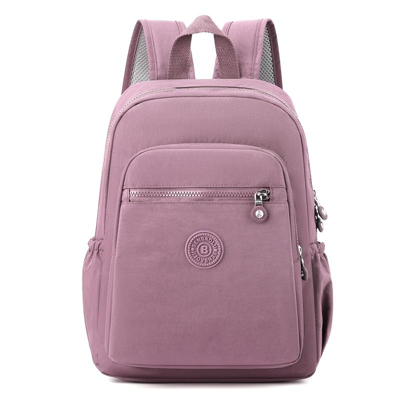Fashion Casual Female Daypack Backpack High Quality Fabric Women Shopping Backpack Large Capacity Girls Travel Backpack Sac