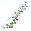 2Pcs Dollhouse Miniature Rose Flower Vine Climbing Rose Wattle Home Decor Garden Scene Ornaments Artificial Plants Flower Vine