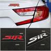 Car Stickers 3D Metal SIR Logo Emblem Badge Decals Auto Rear Trunk Body Stickers
