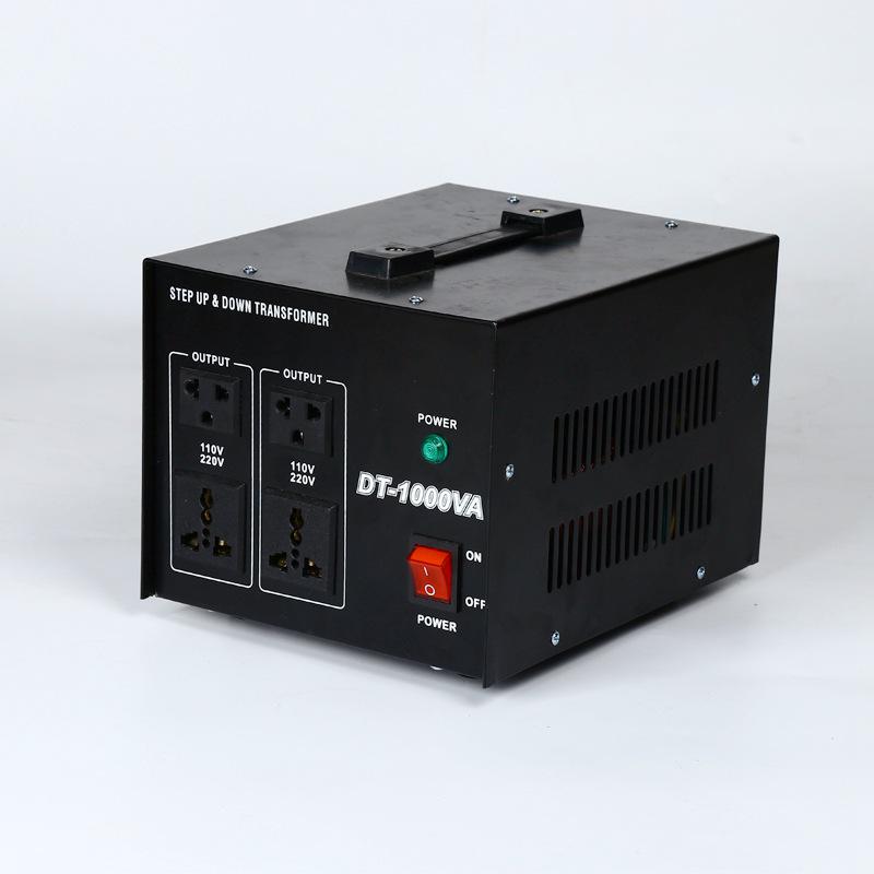 DT-1000W Voltage Converter: 220V to 110V Lifting Transformer
