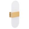 LED Wall Light Acrylic 360 degrees  Up Down 6W Warm Modern Wall Lamp for Hallway Bedroom Restaurant 90?265V