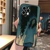Phone Case For iphone 17 Pro Max 17 Pro Air 16 15 14 13 Pro Max 15 16 Pro 15Plus Anime Girl Art Horror Eyes