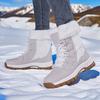 Women's Winter Boots Fleece Lined Comfortable Thickened Outdoor Ski Boots Men's Cold Weather Boots Boots Women Work