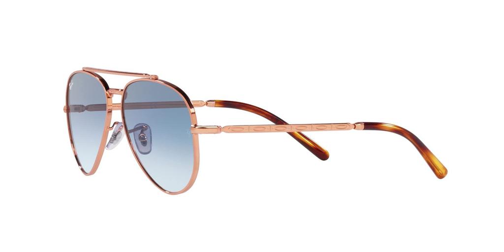 RB3625 Rose Blue Gradient Size 62 Ray-Ban Sunglasses, Gold/Crystal Lenses,