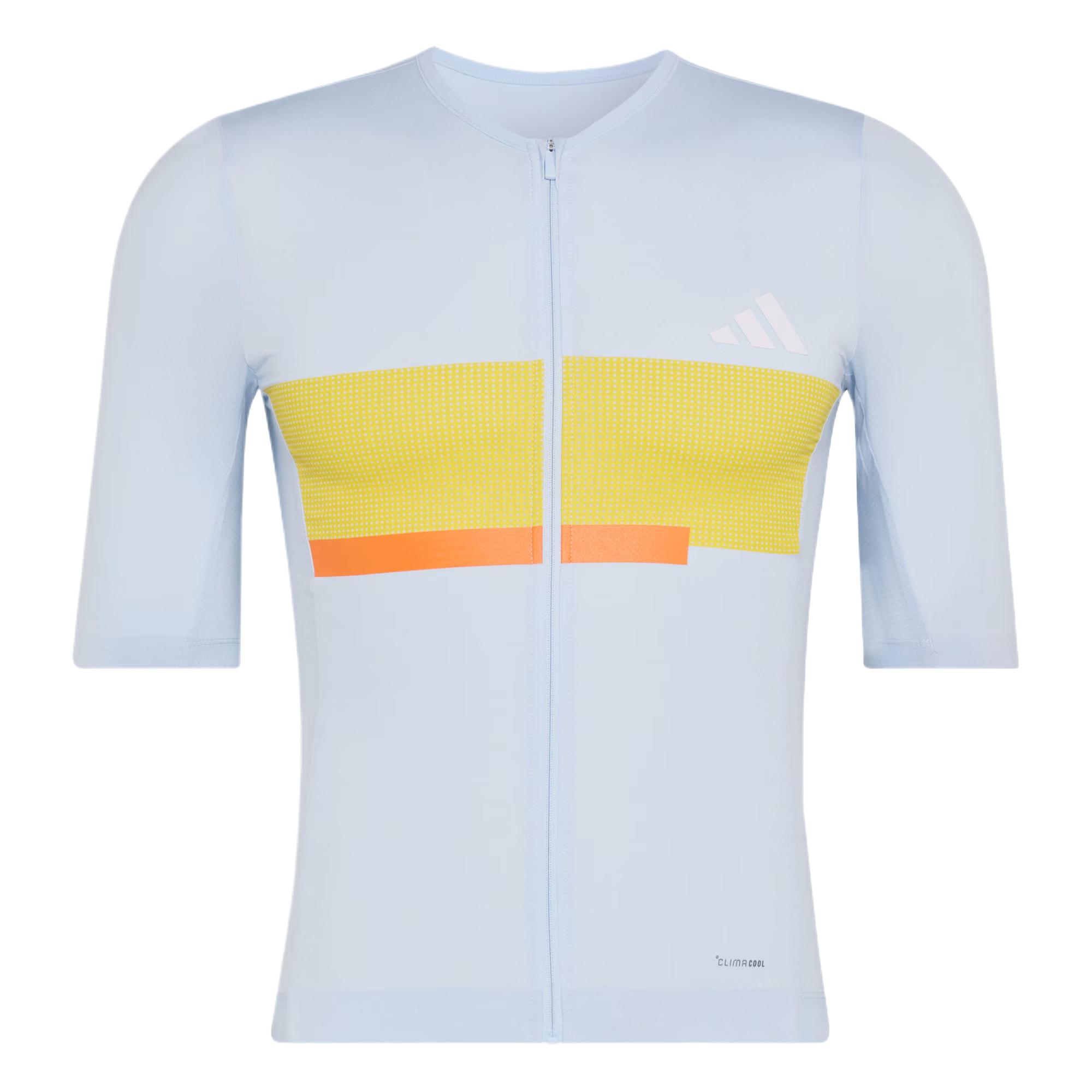 

Adidas Performance Cool And Comfortable Quick-Dry Cycling Jersey Men tops JZ6771 XS
