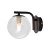 Decorative Wall Light 1xG9 10W IP20 – Transparent and Black