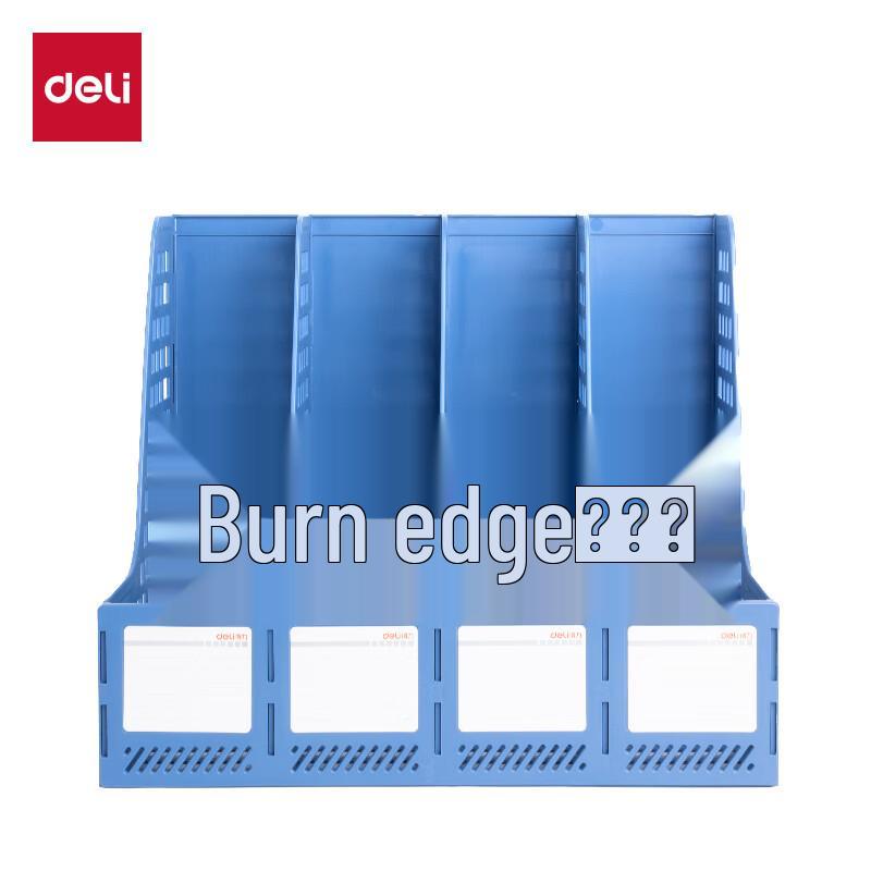 Deli 4-Compartment Desktop File Organizer