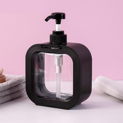 Dispenser di sapone da viaggio a prova di perdite, grande capacità, trasparente, da 300 ml/500 ml, per il bagno