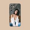 Fashion Eiza Gonzalez Matte Mobile Phone Case for Samsung Galaxy S26 S25 S24 S23 S22 S21 S20 Note20 Plus FE Ultra Colorful Cover