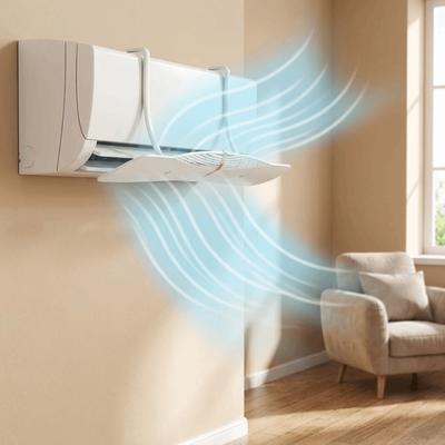Pare-vent de climatisation évolutif Couvercle guide-vent rétractable Crèche