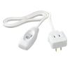 [Genuine Product] Panasonic Handheld Switch 1m White WHS2901 WP Extension Cord