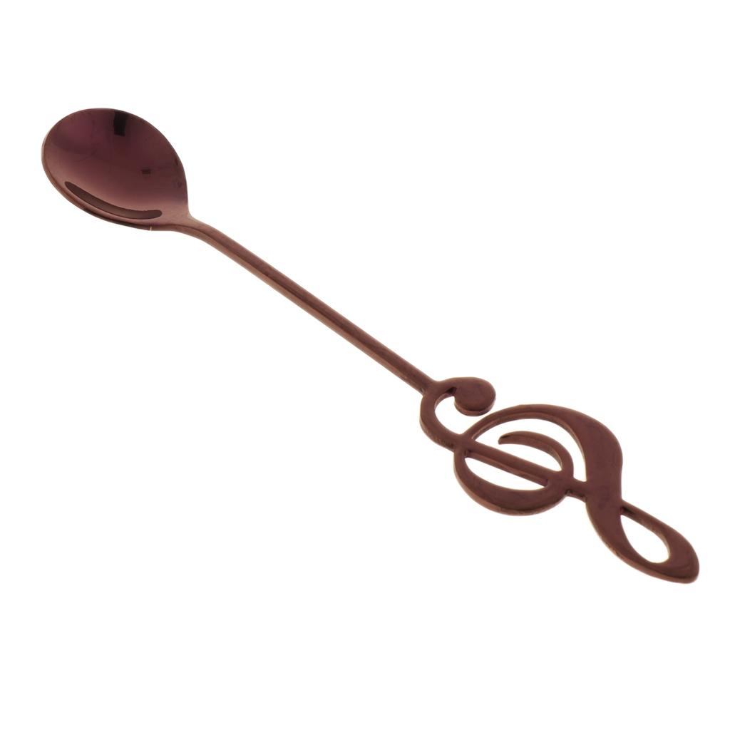 Stainless Steel Coffee Spoon Cocktail Stirring Spoons Multicolor Purple