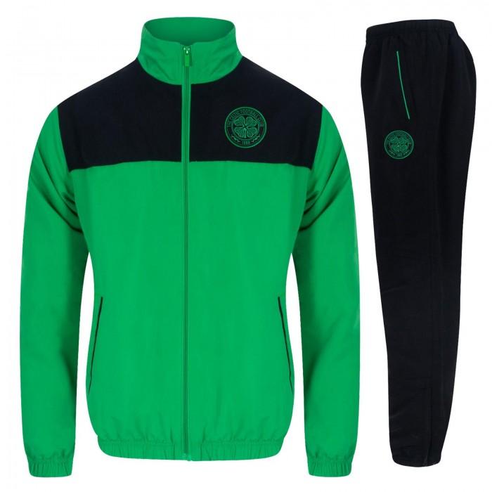 Celtic FC Mens Two Tone Tracksuit