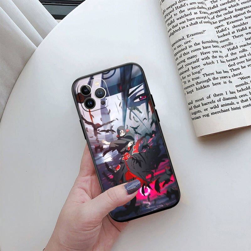 MH103 Naruto Uchiha Itachi Handyhülle für iPhone 7 8 11 12 13 14 15 16 17 16E XS Pro Max XR X SE Air