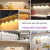 Motion Sensor Light LED Sensor Lamp Wireless Ultra Thin USB LED For Kitchen Cabinet Bedroom Wardrobe Indoor Lighting Night Light