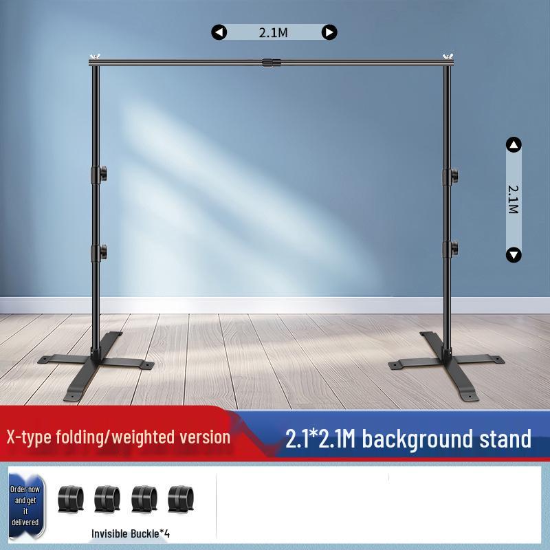 Rui Fu Tu 2x2m Telescopic Photography Background Stand Frame